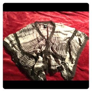 Day trip sheer lace top